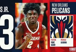 新奥尔良鹈鹕波特兰开拓者